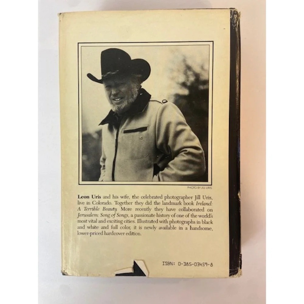 The Haj by Leon Uris 1984 First Edition Hardcover Novel Middle East History